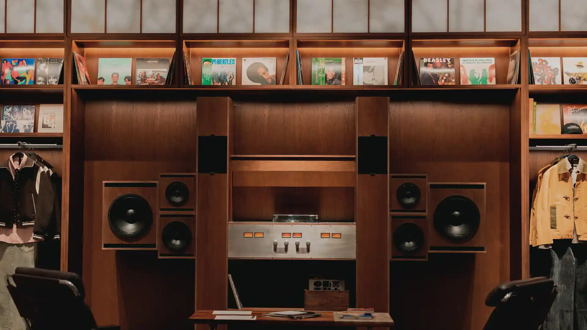 Furniture-Integrated Audio System Installation